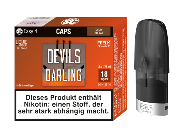 SC Easy 4 Caps Devils Darling Tabak (2 Stück pro Packung)