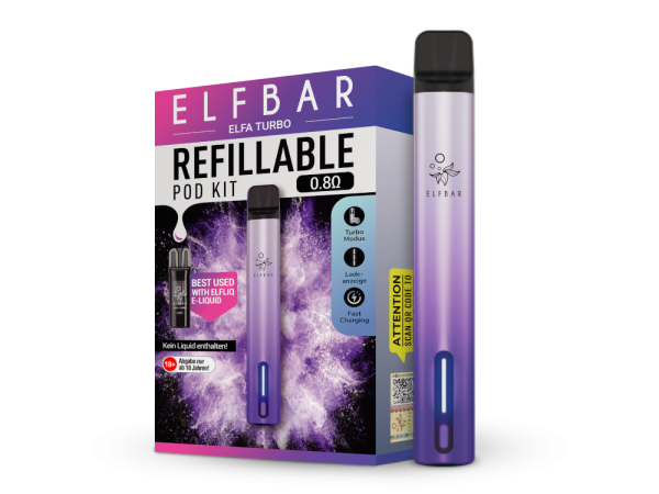 Elfbar - Elfa Turbo E-Zigaretten Set