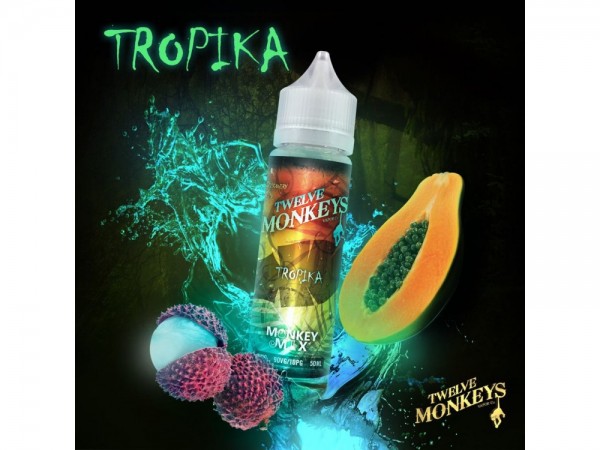 Twelve Monkeys - Tropika - 50ml - 0mg/ml