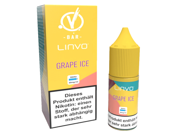 Linvo - Grape Ice - Nikotinsalz Liquid 20 mg/ml