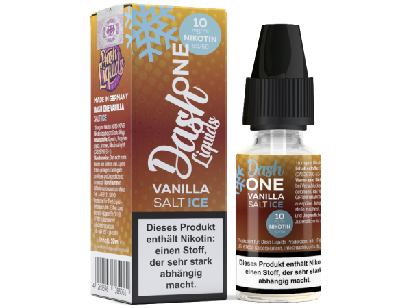 Dash Liquids - One - Vanilla Ice - Nikotinsalz Liquid