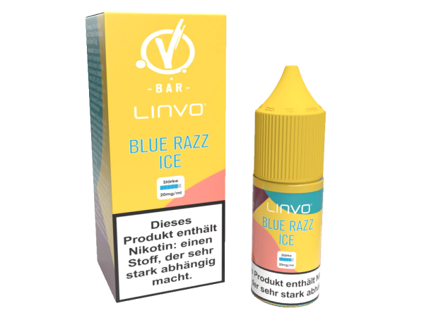 Linvo - Blue Razz Ice - Nikotinsalz Liquid 20 mg/ml