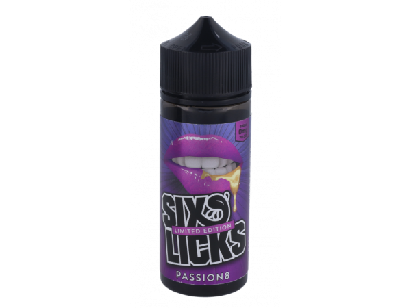 Six Licks - Passion 8 Limited Edition 100ml - 0mg/ml